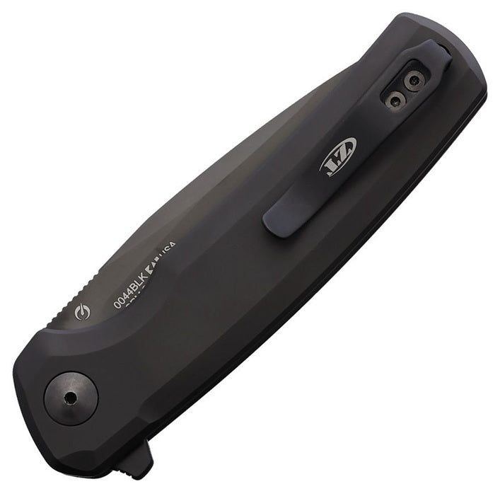 Navaja Zero Tolerance 0044 Button Lock Black Ti