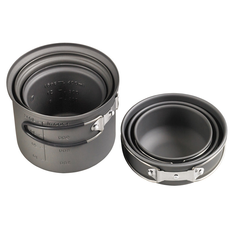 Kit de Ollas y Contenedores NDUR 6 Piece