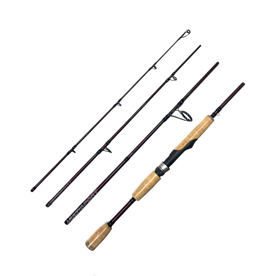 Caña Shimano Convergence Travel 4 Tramos 1,80mt 7-28g