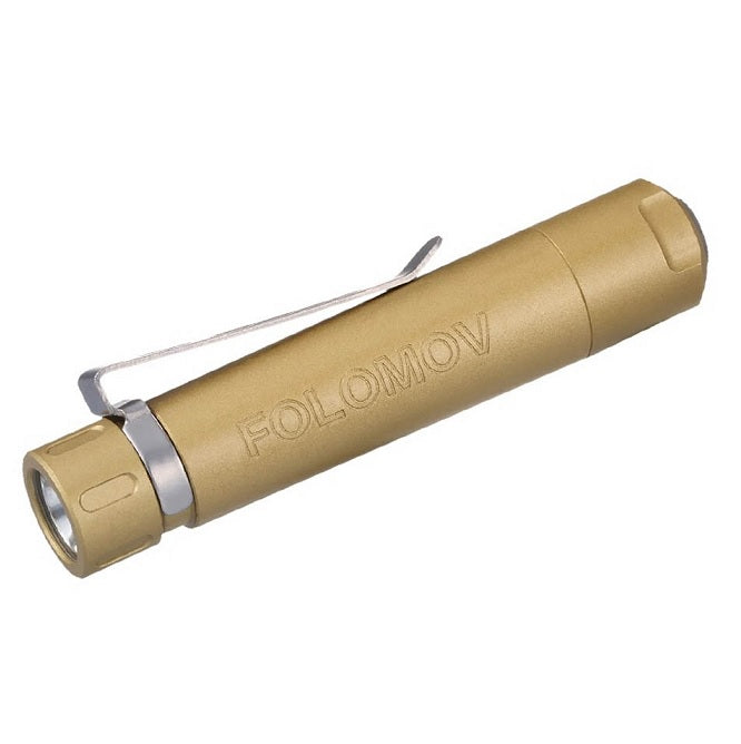 Linterna Folomov EDC-C1 Brass 335 Lum