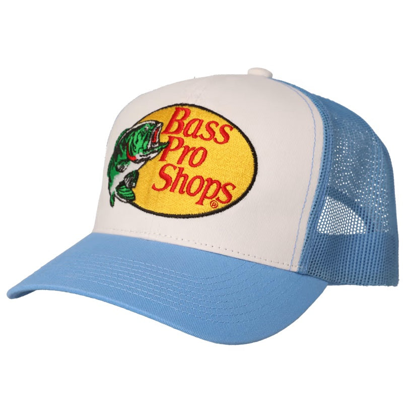 embroided logo light blue