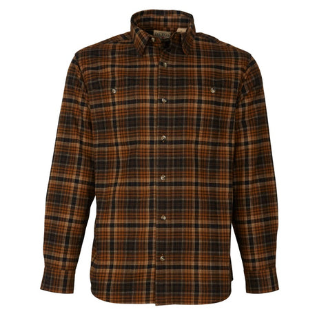 flannel brown 1