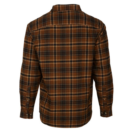 flannel brown 2