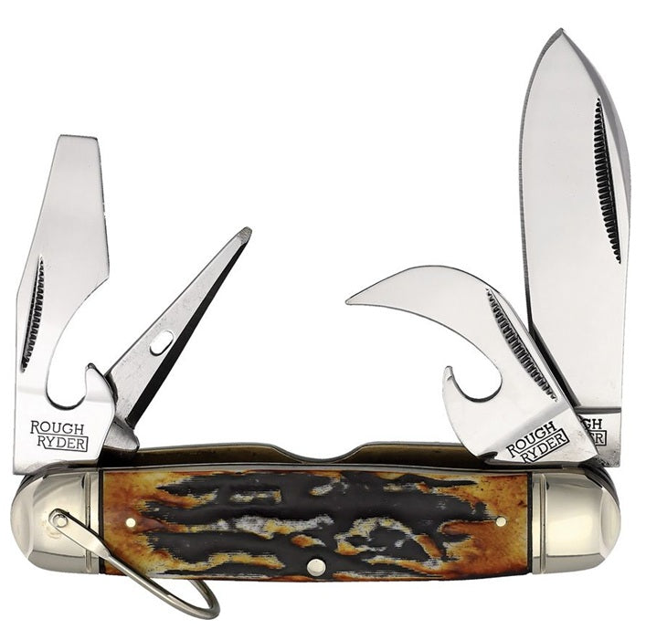 Cortapluma Rough Ryder Kamp King Cinnamon