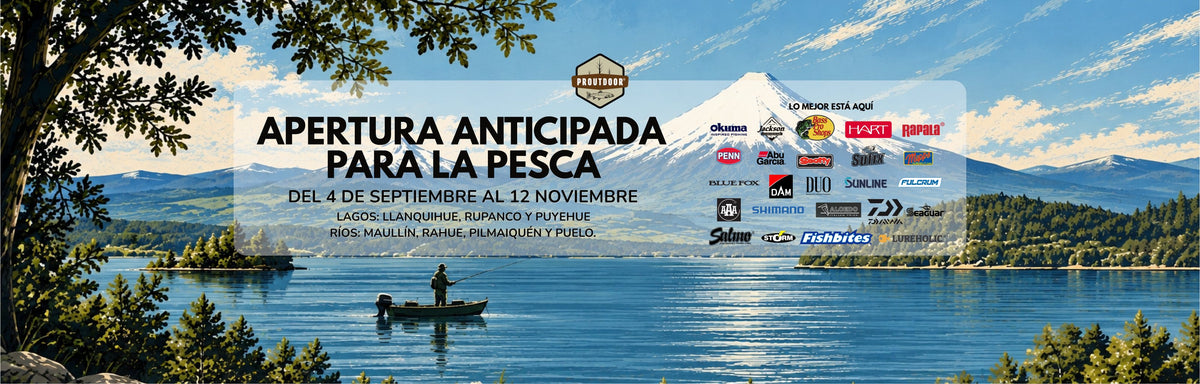 Apertura anticipada para la pesca, del 4 de septiembre al 12 de noviembre