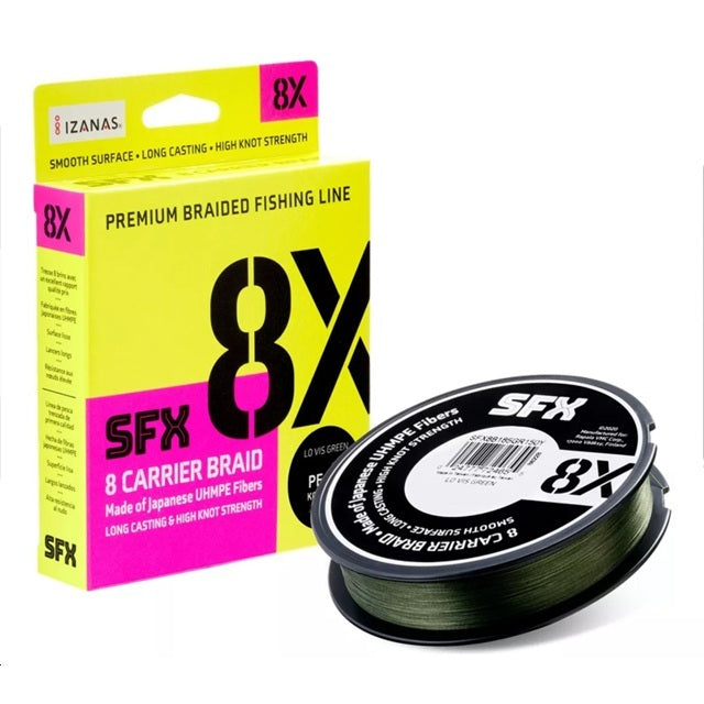 Multifilamento Sufix SFX X8 Green 270mts