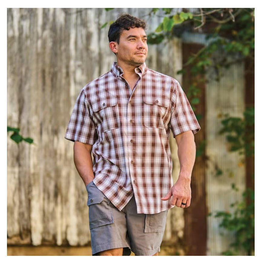 Camisa Red Head Spring River Manga Corta