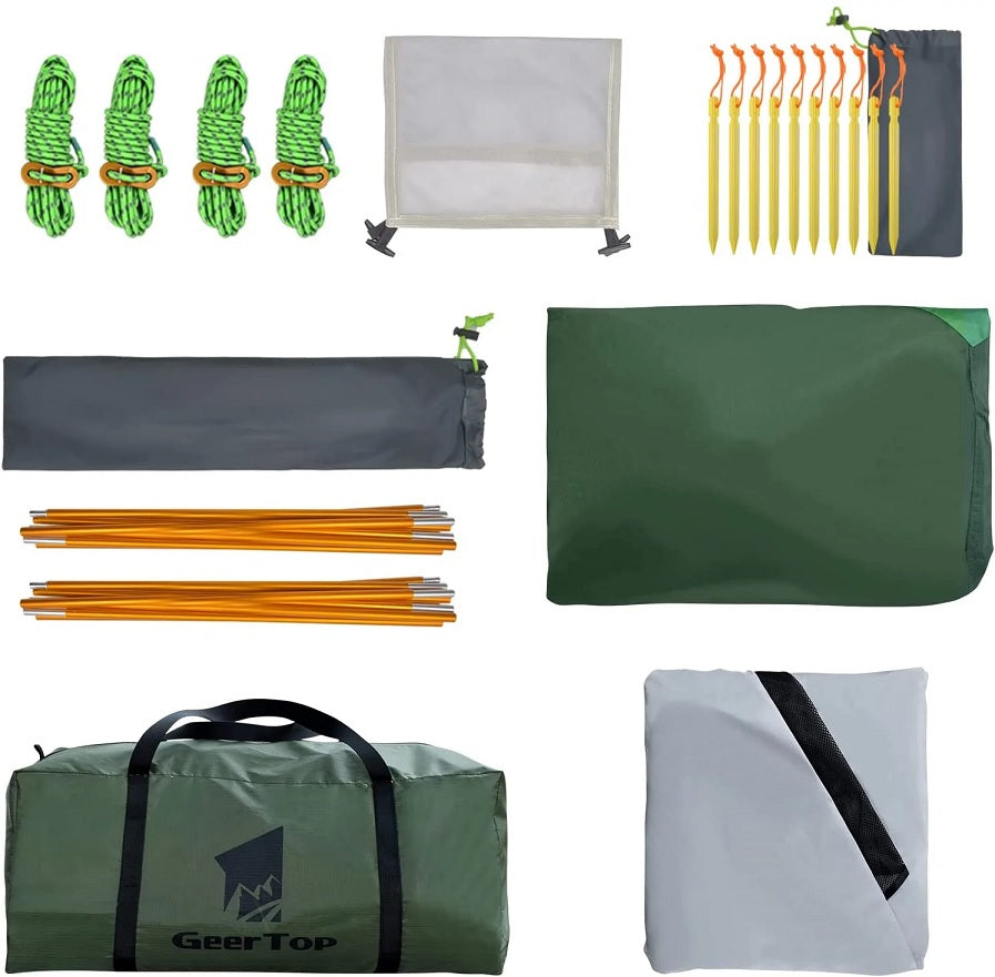 Carpa Geertop Toproad VI 6 Personas Verde