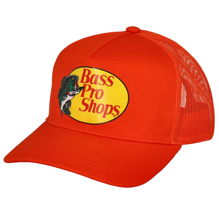trucker bright orange