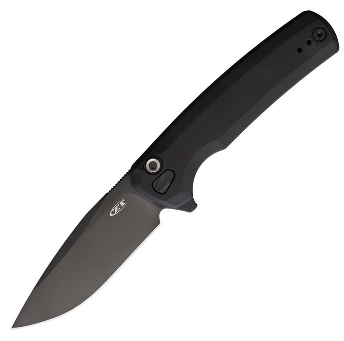 Navaja Zero Tolerance 0044 Button Lock Black Ti