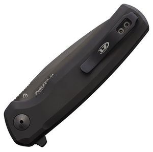 Navaja Zero Tolerance 0044 Button Lock Black Ti