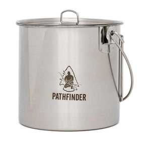 Olla Pathfinder Stainless Steel 64oz Bush Pot & Lid