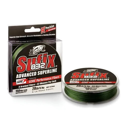 Multifilamento Sufix 832 Verde 100mts