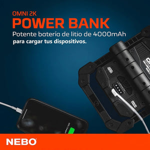 Linterna Nebo Omni 2K 2000Lum