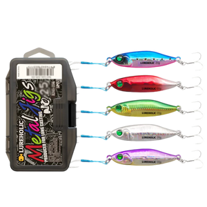 Jigs Lureholic Torpedo X5 + Caja