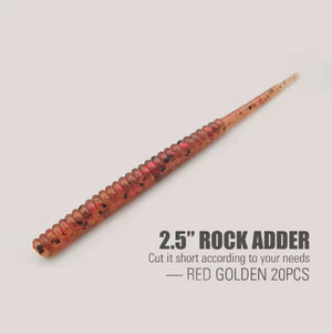 Señuelo Vinilo Lureholic Rock Adder 2,5"