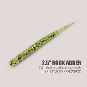 Señuelo Vinilo Lureholic Rock Adder 2,5"