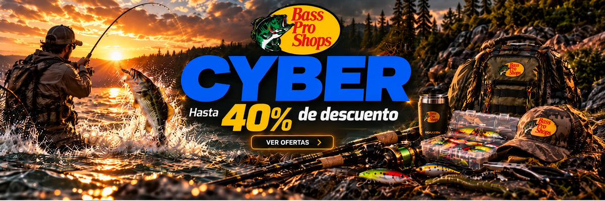 CYBER Bass Pro Shops: hasta 40% de descuento