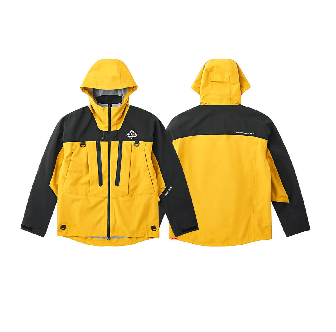 Chaqueta Impermeable Jackson DWR Full Zipper Charcoal