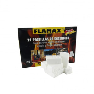 Iniciador de Fuego Flamax 24 Pastillas
