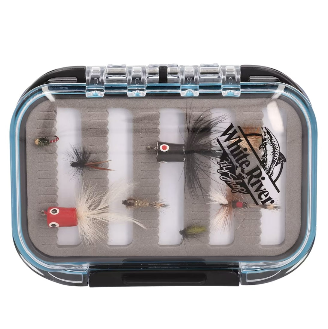 Caja de Moscas White River Riseform Double-Sided