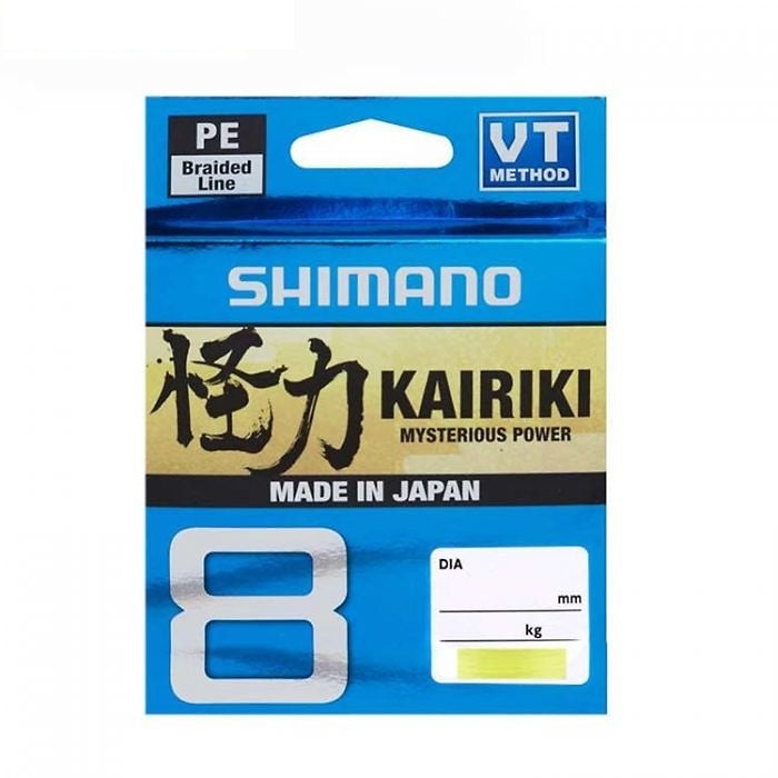 Multifilamento Shimano Kairiki 8 0.10 Gris 150mts