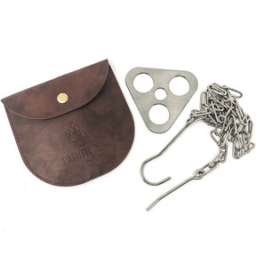 Parrilla Pathfinder Campfire Tripod Kit