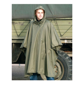 poncho od green