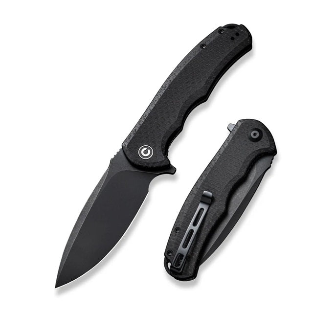 Navaja Civivi Praxis Black Micarta