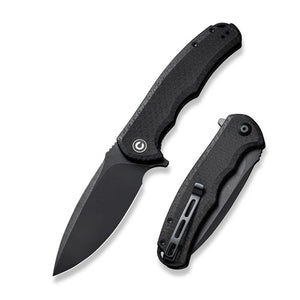 Navaja Civivi Praxis Black Micarta