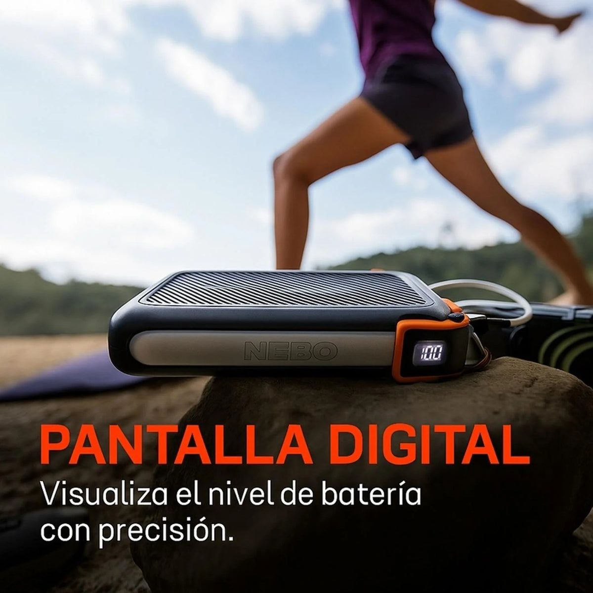 Power Bank Nebo Rambler 20.000mAh con luz led
