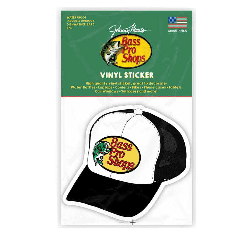Sticker Oficial Bass Pro Shops Logo Trucker