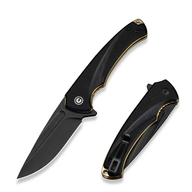 Navaja Civivi Voidflare Black G10
