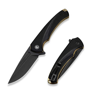 Navaja Civivi Voidflare Black G10